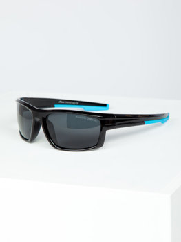 Μαύρα και μπλε γυαλιά ηλίου από την Bolf MIAMI8