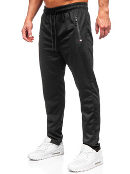 Μαύρο ανδρικό παντελόνι φόρμας Bolf JX6322