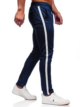 Ναυτικο μπλε παντελονι υφασματινο jogger ανδρικο Bolf 0013