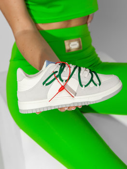 Πράσινα γυναικεία παπούτσια sneakers Bolf SN1002