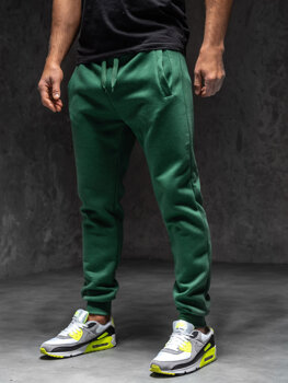 Πράσινο ανδρικό παντελόνι jogger φόρμας Bolf XW01-C