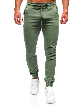 Πράσινο ανδρικό jogger παντελόνι Bolf KA1219