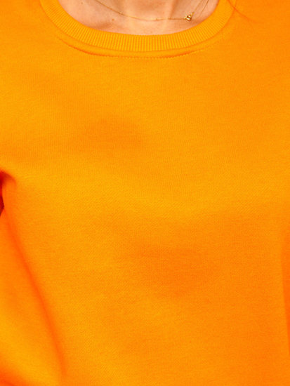 Γυναικείο φούτερ πορτοκαλί Bolf W01