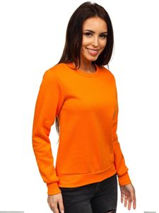 Γυναικείο φούτερ πορτοκαλί Bolf W01