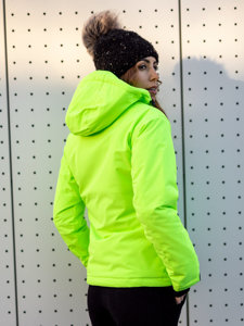 Γυναικείο χειμερινό μπουφάν Neon Green, Bolf HH012