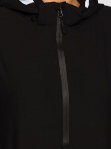 Μαυροαθλητικο μπουφαν γυναικειο μεταβατικο Bolf HM097