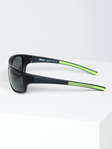 Μαύρα και πράσινα γυαλιά ηλίου από την Bolf MIAMI8