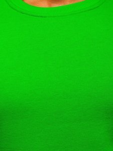 Φουτερ ανδρικο χωρις κουκουλα ανοιχτο πρασινο Bolf 2001