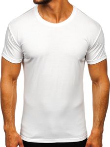 T-shirt ανδρικο χωρις εκτυπωση λευκο Bolf 2005