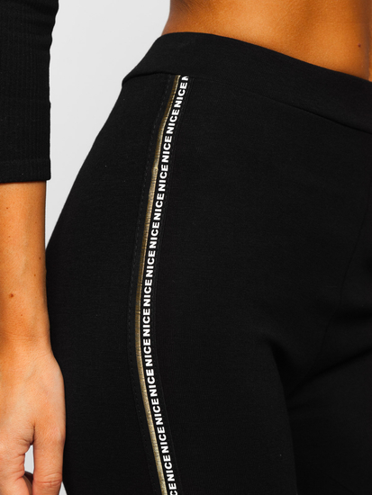 Μαύρο γυναικείο κολάν Bolf W6997A2