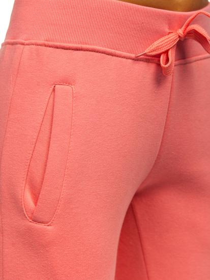 Κοραλλί γυναικείο παντελόνι φόρμας Bolf CK-01