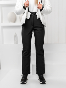 Μαύρο γυναικείο παντελόνι trekking Bolf W702A