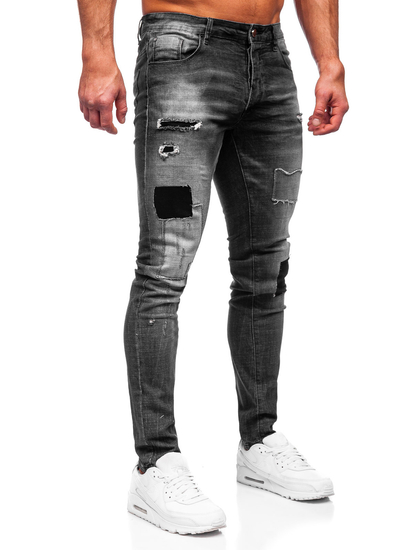 Γραφίτη ανδρικό τζιν παντελόνι slim fit Bolf MP0031G