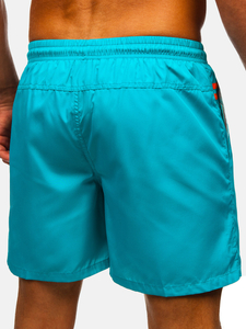 Μπλε κοντό ανδρικό μαγιό Bolf QD32