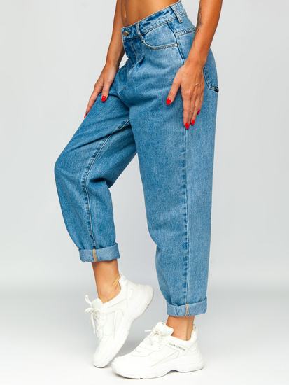 Μπλε Slouchy Γυναικείο Τζιν Τζιν από την Bolf BS586