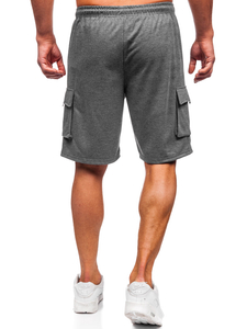 Γραφίτη αθλητικά κοντά cargo σορτς ανδρικά Bolf 8K1501