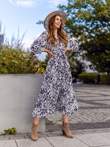 Λευκο φορεμα γυναικειο Bolf A468