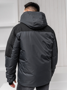 Γραφίτης ανδρικό χειμερινό μπουφάν Bolf 91M9902A1