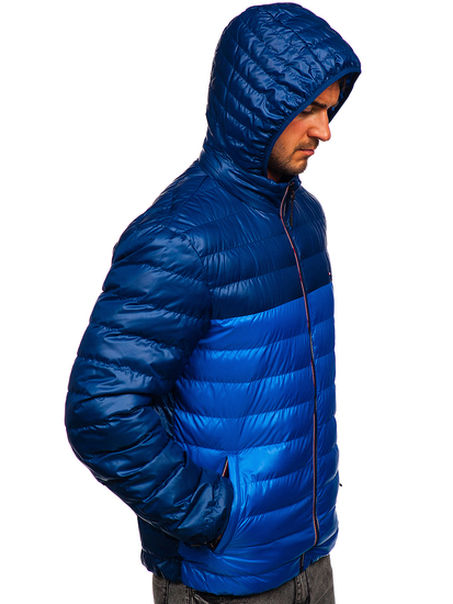 Μπουφαν ανδρικο μεταβατικο αθλητικο μπλε Bolf 1908