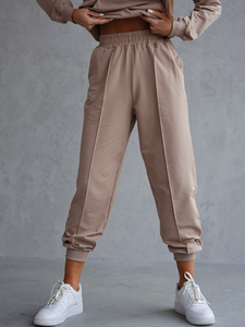 Γυναικεία αθλητική στολή 2 τεμαχίων Cappuccino Bolf 82162