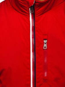 Κοκκινο μπουφαν ανδρικο μεταβατικο Bolf WX031A