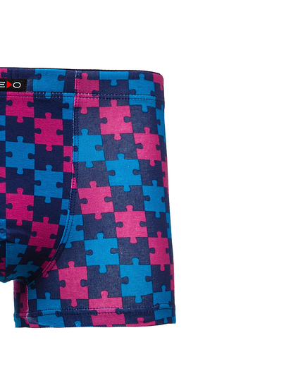 Μπορντό ανδρικό μποξεράκι Bolf 1BE726