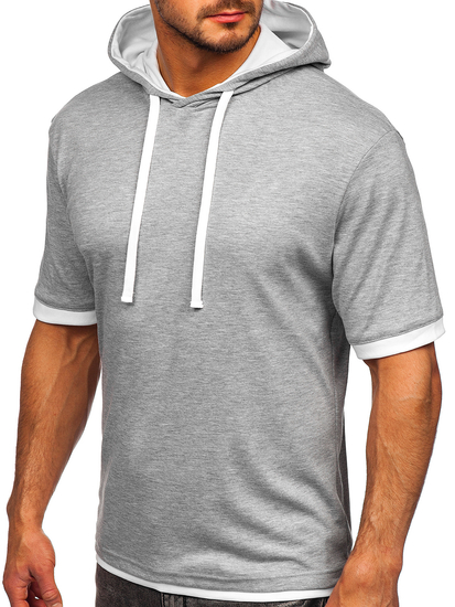 T-shirt ανδρικο απαλο γκρι Bolf 08