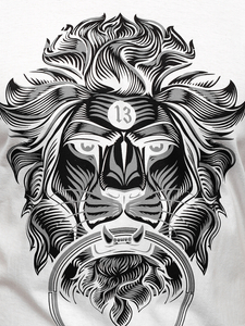 Λευκο T-shirt ανδρικο με σταμπα Bolf 0202