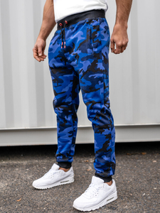 Ανδρικό παντελόνι φόρμας moro-μπλε μαρέν Bolf KZ15A