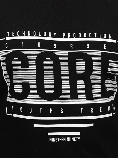 Μαυρο μπλουζακι tank top με σταμπα Bolf 14806