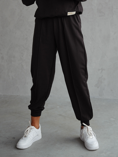 Γυναικεία αθλητική στολή 2 τεμαχίων Μαύρος Bolf 82162