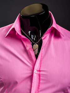 Ανδρικό κομψό μακρυμάνικο πουκάμισο Κοράλλι Bolf 1703A