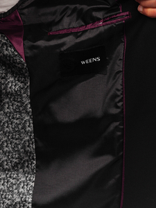 Ανδρικό Κομψό μπουφάν Μαύρος Bolf 24400