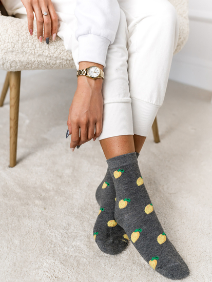 Πολύχρωμες γυναικείες κάλτσες Bolf WQ7638-5P 5 PACK