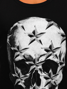 Μαυρο μπλουζακι tank top τυπου μποξερ με σταμπα Bolf 14831