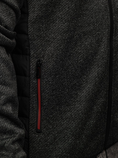 Μαυρο μεταβατικο μπουφαν ανδρικο Bolf KS2158