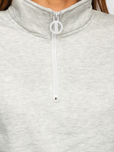 Γκρι Φουτερ γυναικειο Bolf KSW2023