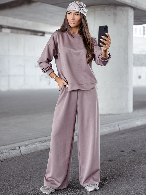 Γυναικεία αθλητική στολή βουτύρου 2 τεμαχίων Cappuccino Bolf 821111