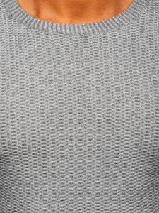 Γκρι πουλοβερ ανδρικο Bolf S8523