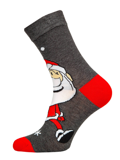 Χριστουγεννιάτικες ανδρικές κάλτσες multicolor-2 Bolf M898-7P-1 7 PACK