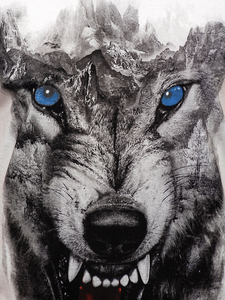 Λευκο μπλουζακι tank top με σταμπα Bolf 14824