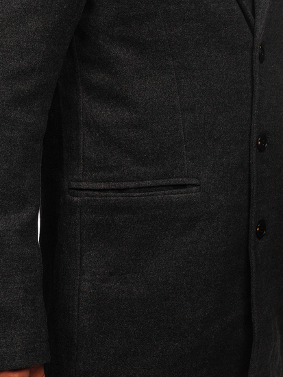 Παλτο ανδρικο χειμωνιατικο καμηλο Bolf 1047