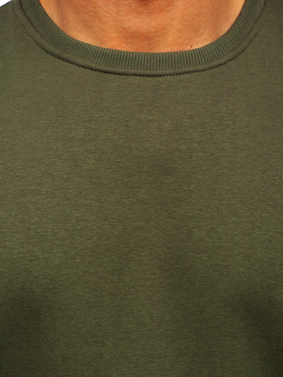 Χακι Φουτερ ανδρικο χωρις κουκουλα Bolf 2001