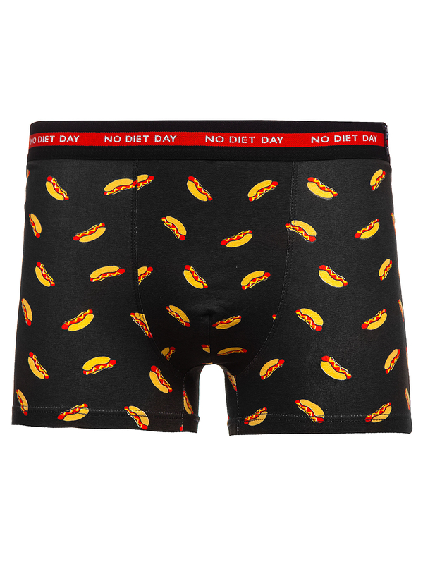 Μαύρα ανδρικά μποξεράκια Bolf 1BE744