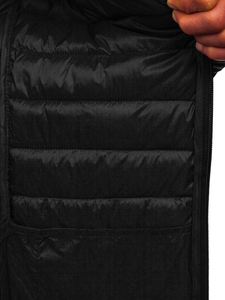 Μαυρο καπιτονε μουφαν μεταβατικο ανδρικο Bolf 13021