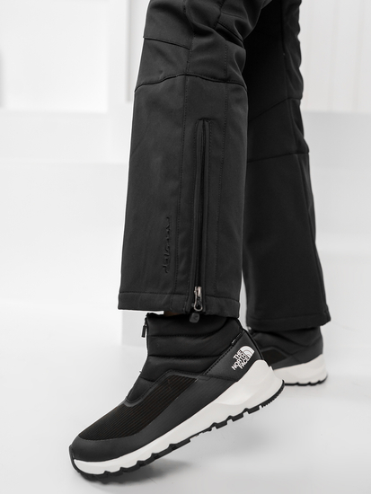 Μαύρο γυναικείο παντελόνι trekking Bolf W702A