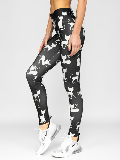 Μαύρο γυναικείο κολάν Bolf 20703