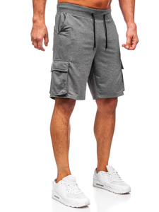 Γραφίτη αθλητικά κοντά cargo σορτς ανδρικά Bolf 8K1505