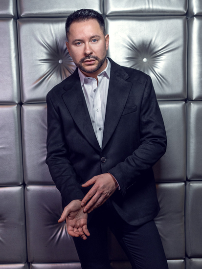 Ανδρικό βελούδινο σακάκι Μαύρος Bolf 24410