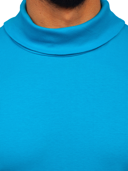 Μπλε βαμβακερό ζιβάγκο ανδρικό basic Bolf 535